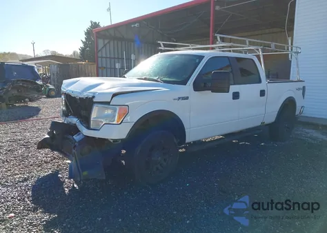 2014 Ford F-150 Xlt z USA, uszkodzony, nr VIN 1FTFW1EF6EFC37222